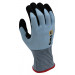 Juba Guantes de Trabajo K-Rock Negro Azul Táctil Fibra Nitrilo