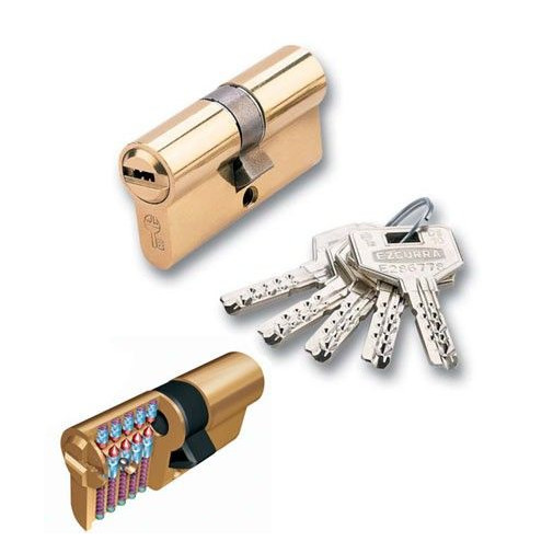 Cilindro Seg 30x40mm Ds-10-70 Lat Leva Lg Ezcurra