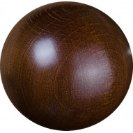 Terminal Madera Bola Bl2 Nogal 28 Mm