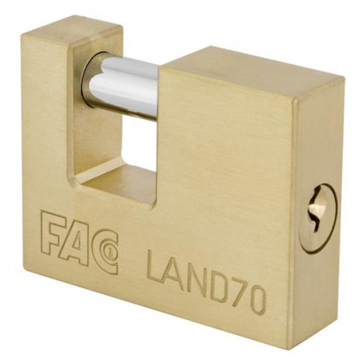 Candado Laton Rectangular 90 Mm