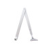 Tesa Assa Abloy DCL140-9005 Brazo Articulado Para Cierrapuertas DC140 Para Puertas Negro Sin Retención BRAZO DC140