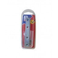 Placa Recta Union Zn Bl.4 Pzs 100x15 Mm