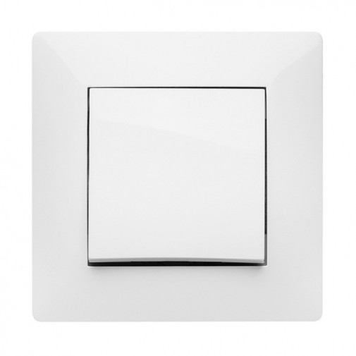 Cruzamiento Empotrar Blanco 10 A