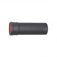 Tubo Estufa Pellet 1 Mt 100 Mm