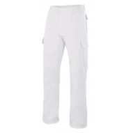 Pantalon Sarga Multib Blanco 54