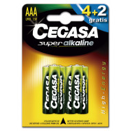 Pilas Lr03 Sup.alcalina 4+2gra