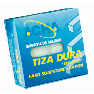 Tiza Steatite Dura Cuadrada 10cm 50pzs P/metal 45-029 Acha
