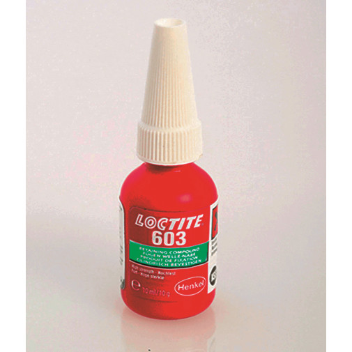 Retenedor Montajes Ajuste De Piezas Aceitadas Loctite 603