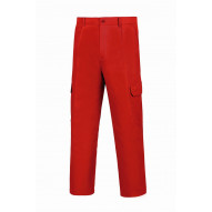 Pantalon Tergal Rojo 50 Pgm31ro50