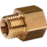 Racor Reductor LatÓn Rosca Exterior G 3/8 Pulg. Rosca Interi