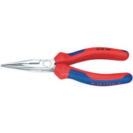 Alicate De Boca Plana Semirredonda Longitud 140 Mm Plano/red