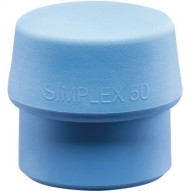 Boca De Maza Simplex DiÁm. Cabeza 50 Mm Tpe Suave Azul Bland