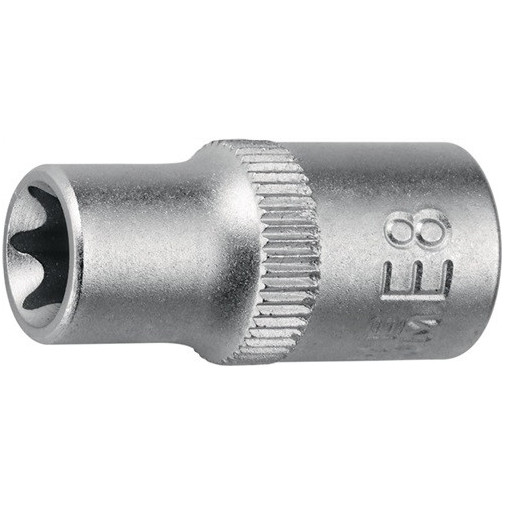 Boca De Llave De Vaso 1/4 Pulg. E E6 Longitud 25 Mm Promat
