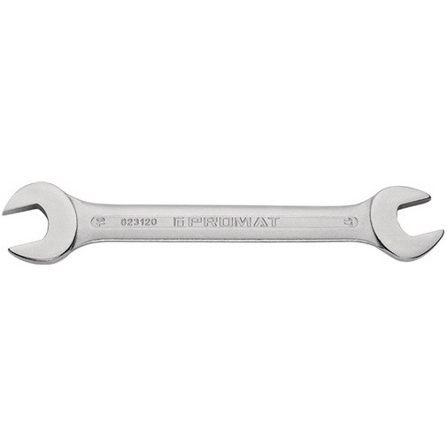 Llave De Doble Boca 30 X 32 Mm Longitud 299 Mm Cromada Proma