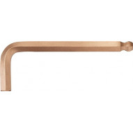 Lave Allen Acodada Ancho De Llave 2,5 Mm Sin Chispas 55 X 18