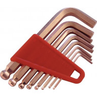 Juego De Llaves Allen Acodadas 8 Uds. Ancho De Llave 2-10 Mm