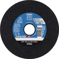Disco De Corte Sg Steel D 125 X 1 Mm Recto Acero PerforaciÓn