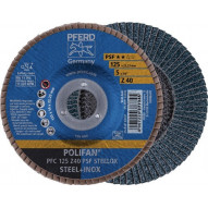 Disco Abrasivo De LÁminas Polifan Z Psf Steelox DiÁm. 125 Mm