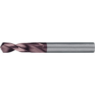 Broca Espiral Din 6539 Tipo N DiÁm. Nominal 7,5 Mm Vhm Tialn