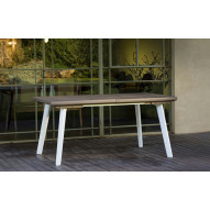 Mesa Jardin Exten.harmony Bco/capch 160x100x75