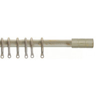 Barra Metal Ext Kit Kansas Negr 125-245 Cm
