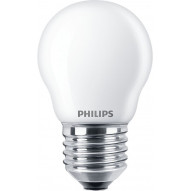 Lampara Led Esferica E27 Lc 2700k 806lm Opaca 6,5 W