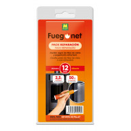 Cordon Estufa Refractario 12mm/50ml Pegamento Fibra Vidrio N