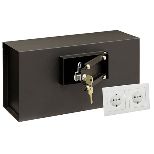 Arca Caudales Empotrar Enchufe 40x20x16cm