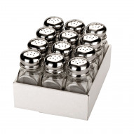 Salero Inox Cristal 10x4 Cm 0,075l