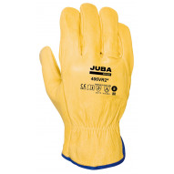 Guante Piel Flor Vacuno Driver Amarillo 2a Talla 8