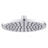 Rociador De Ducha Tipo Lluvia 1 Funcion  Ø 20 Cm Abs Cromado