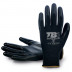 Guante Poliester Negro T.9