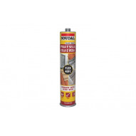 Masilla Poliuretano Pega Y Sella Soudal 300 Ml Marron