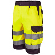 Bermuda Alta Visibilidad Bicolor Talla Xl Velilla