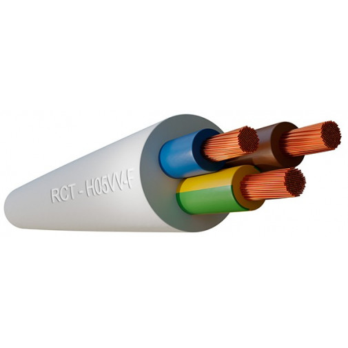 Cable Manguera Bca. H05vv-f Cpr R/25m 3x1,5