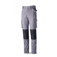 Pantalon Stretch Multibolsillo Gris 44