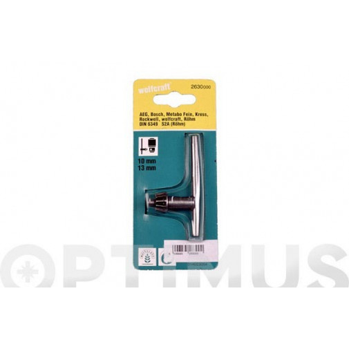 Llave Para Portabrocas Manual S2a Wolfcraft