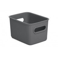 Cesta Ordenacion Baobab S Antracita 12,8 X 16,7 X 10 Cm Tata