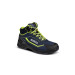 sparco, Industrial Shoe Unisex Adulto, BLU Marine Giallo Fluo, 47 EU