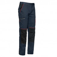 Pantalon Stretch Multibolsillo Boom Azul Xxl