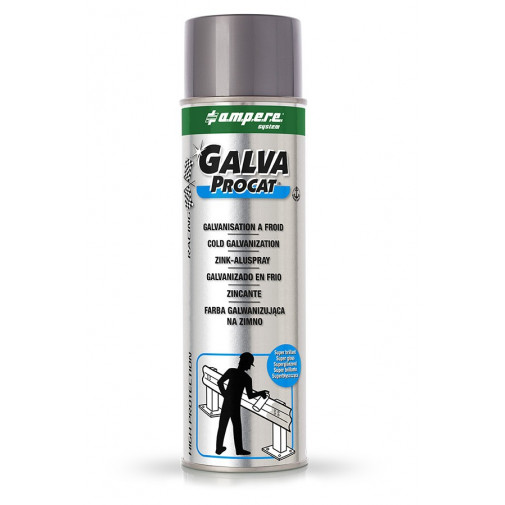 Galvanizado En Frio Spray Brillo 400 Ml