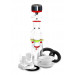 fominaya 0129307011 Descargador Tyfon10 3G universal con pulsador + conjunto base y juntas + acople roca, Negro, Estandar