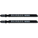 KWB Blister 2 hojas de calar corte invertido fino 75mm en T