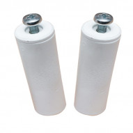 Tope Persiana 40mm 2u Blanco 40mm