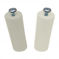 Tope Persiana 40mm 2u Marfil 40mm