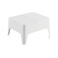 Mesa Auxiliar Alaska Blanca Shaf
