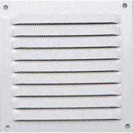 Rejilla 0,6 Mm Lacado Blanco 10x10 Cm