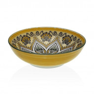 Ensaladera Porcelana Amarillo Set-6 22,5 Cm