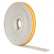 Burlete Caucho Blanco 6mx9 Mm