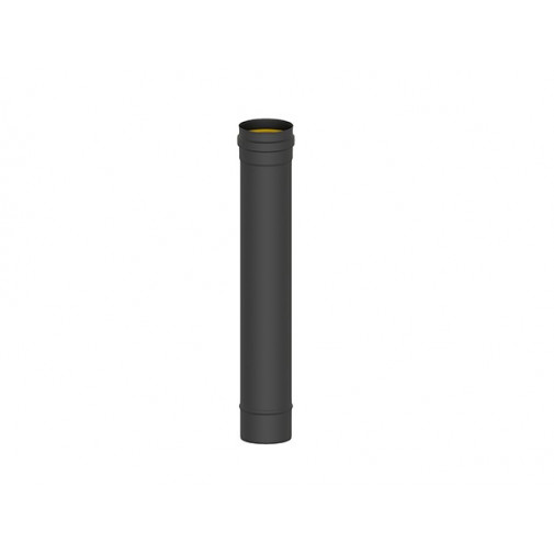 Tubo Estufa Inoxidable Pellet 1 Mt 100 Mm